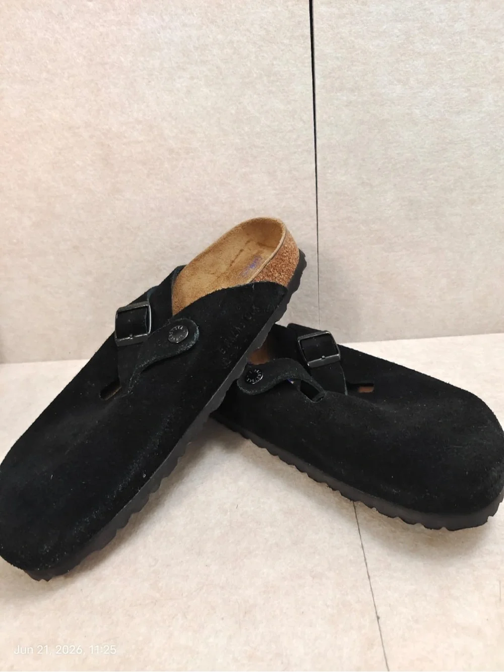 NWOB Birkenstock Boston Clog, Black, Women’s Size 9 - Picture 4 of 4